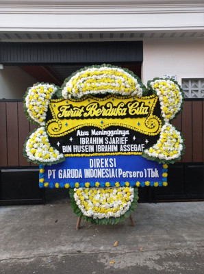Papan Bunga Duka di Luwuk