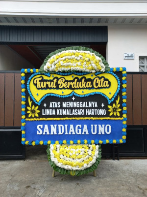 Papan Bunga Duka di Luwuk
